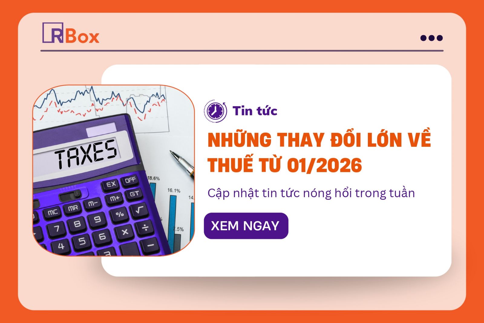 Major Tax Changes in 2026: What Businesses Need to Prepare | RBox