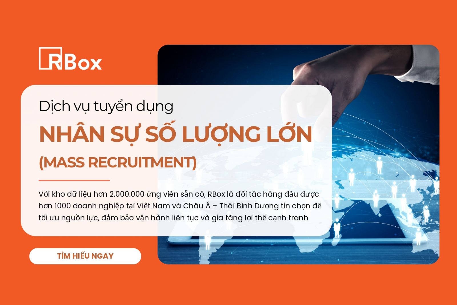Tuyển dụng nhân sự số lượng lớn (mass recruitment) tại RBox